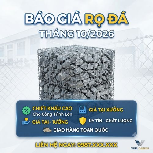 Báo Giá Rọ Đá Tháng 10/2026: Cập Nhật Biến Động, Chiết Khấu Lớn Tại Xưởng